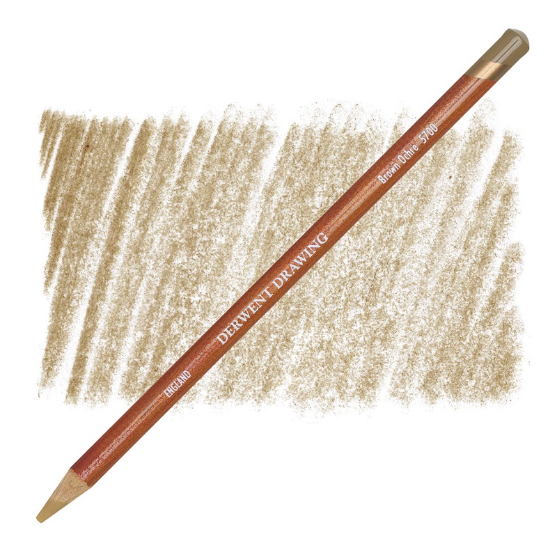 Umělecká pastelka DERWENT Drawing, Brown Ochre