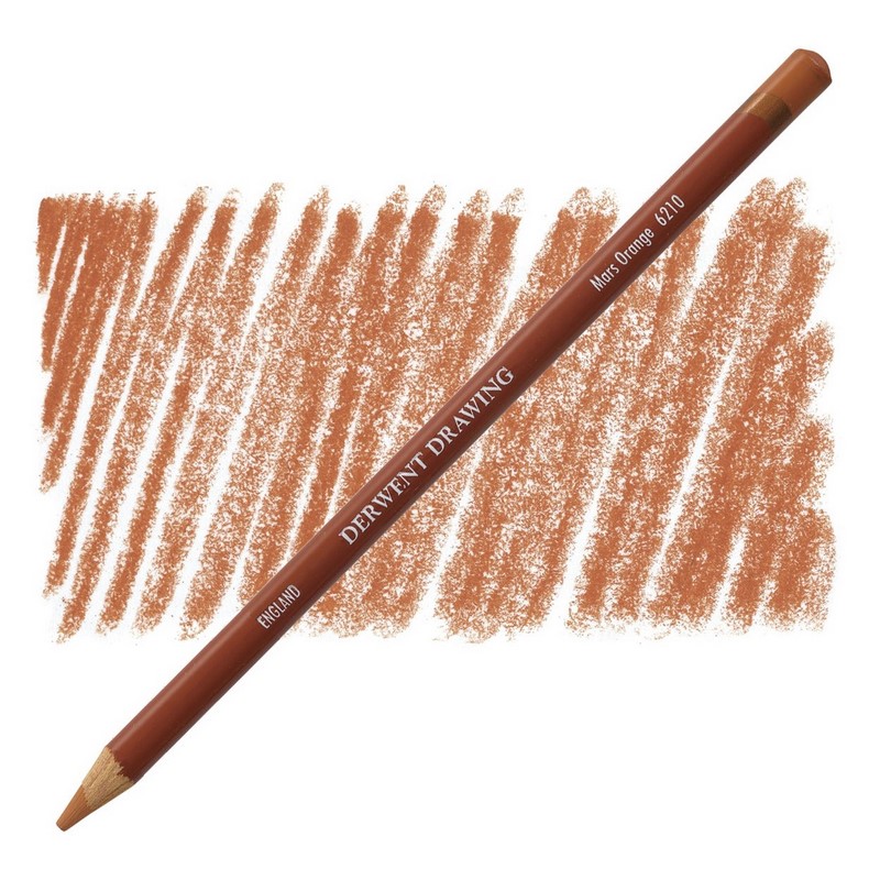 Umělecká pastelka DERWENT Drawing, Mars Orange