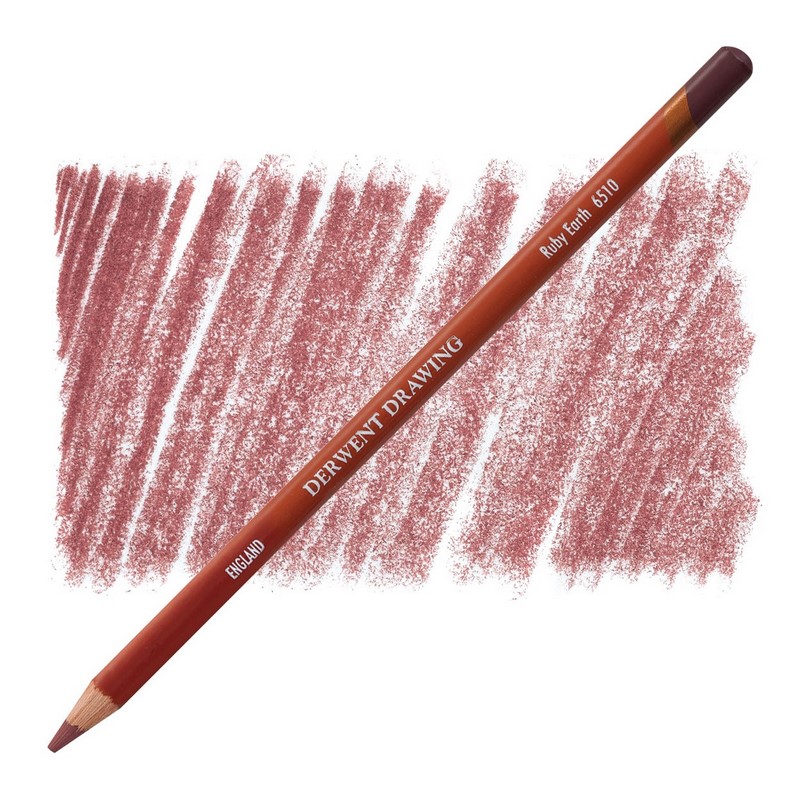 Umělecká pastelka DERWENT Drawing, Ruby Earth