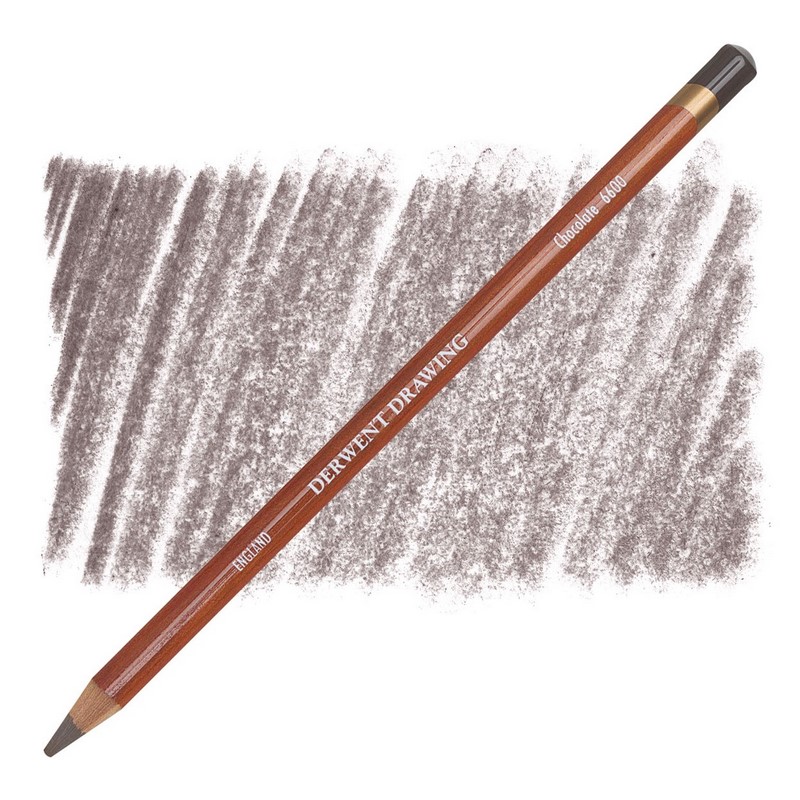 Umělecká pastelka DERWENT Drawing, Chocolate