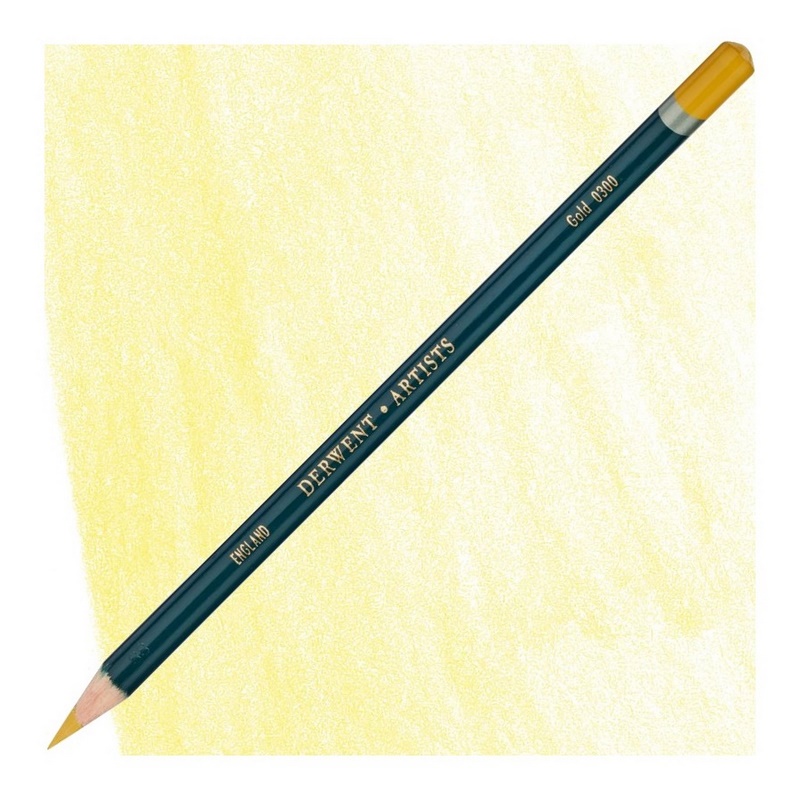 Umělecká pastelka DERWENT Artists, Gold