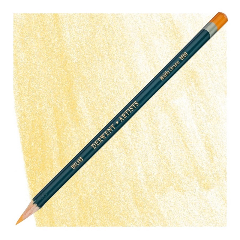 Umělecká pastelka DERWENT Artists, Middle Chrome