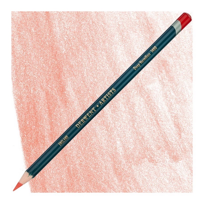 Umělecká pastelka DERWENT Artists, Deep Vermilion