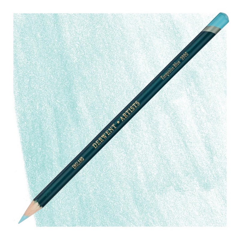 Umělecká pastelka DERWENT Artists, Turquoise Blue