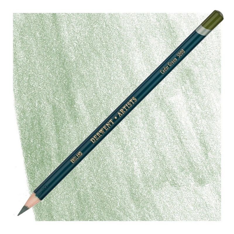 Umělecká pastelka DERWENT Artists, Cedar Green