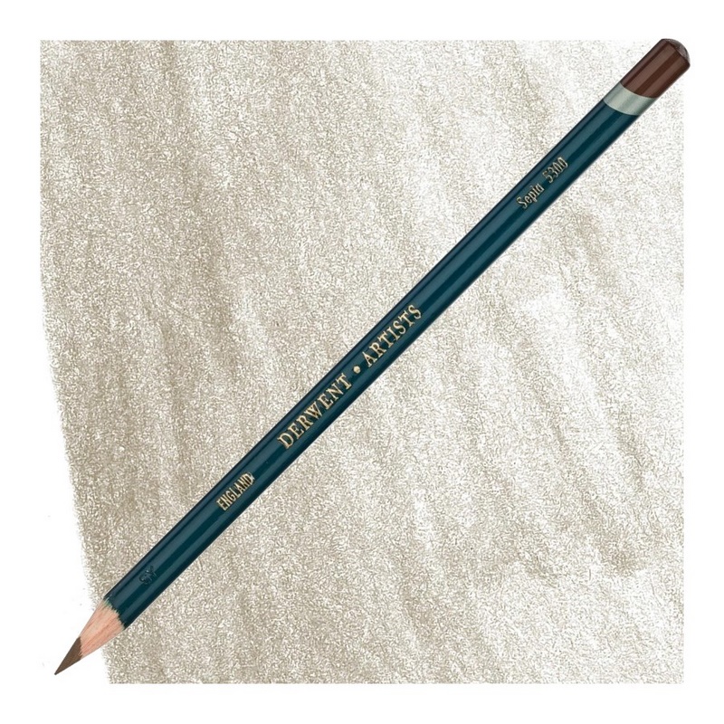 Umělecká pastelka DERWENT Artists, Sepia