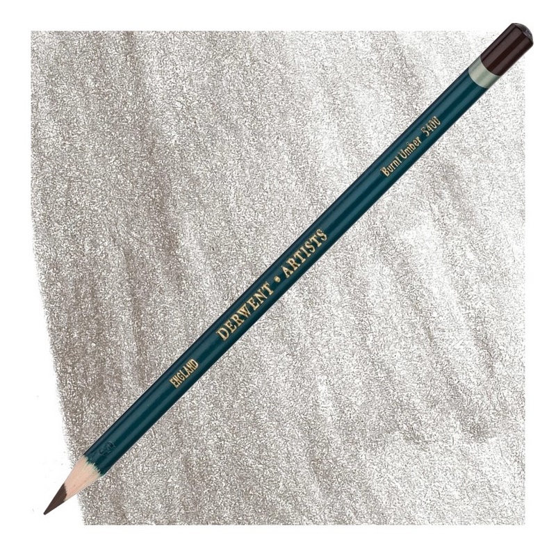 Umělecká pastelka DERWENT Artists, Burnt Umber