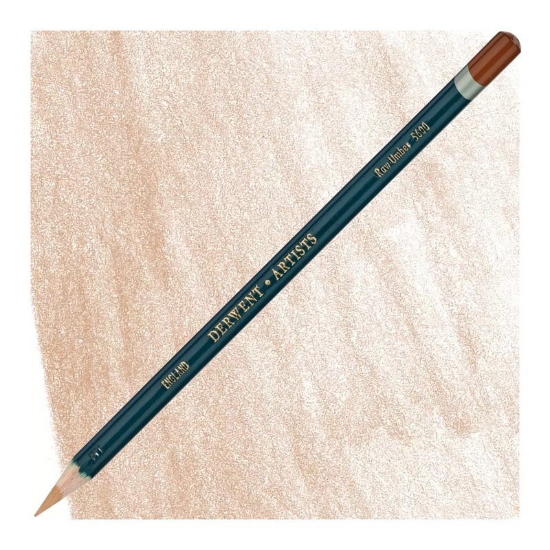 Umělecká pastelka DERWENT Artists, Raw Umber