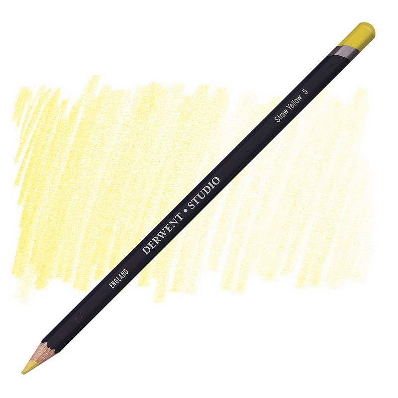 Umělecká pastelka DERWENT Studio, Straw Yellow