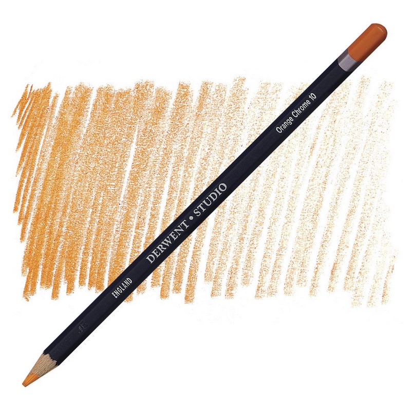 Umělecká pastelka DERWENT Studio, Orange Chrome