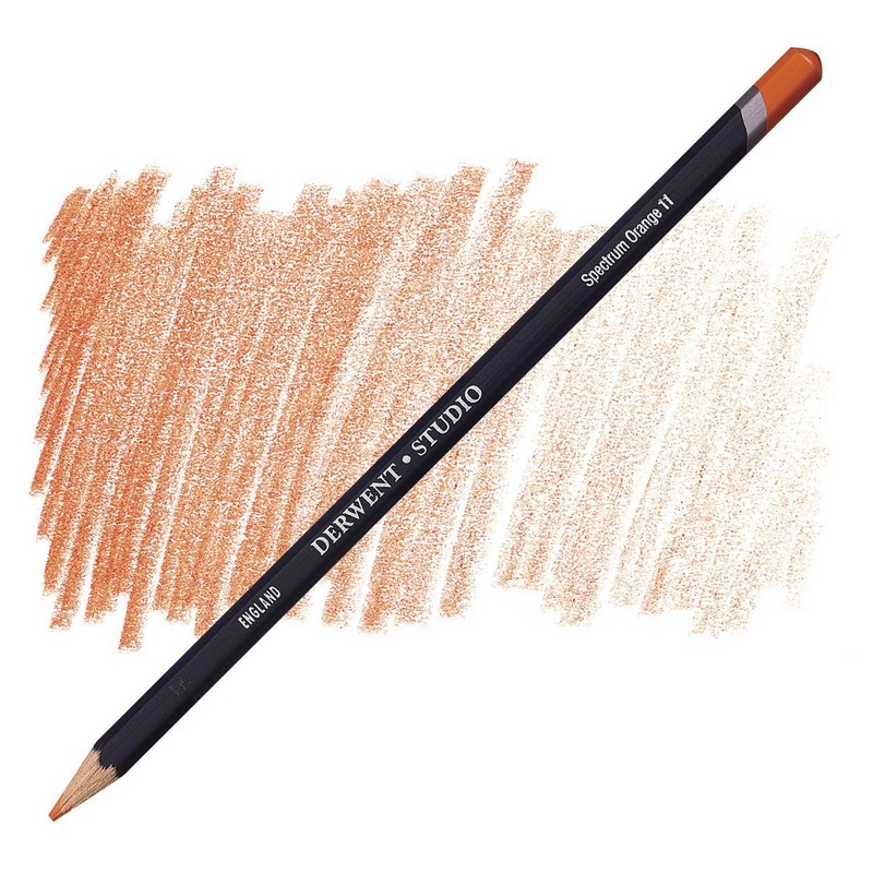 Umělecká pastelka DERWENT Studio, Spectrum Orange