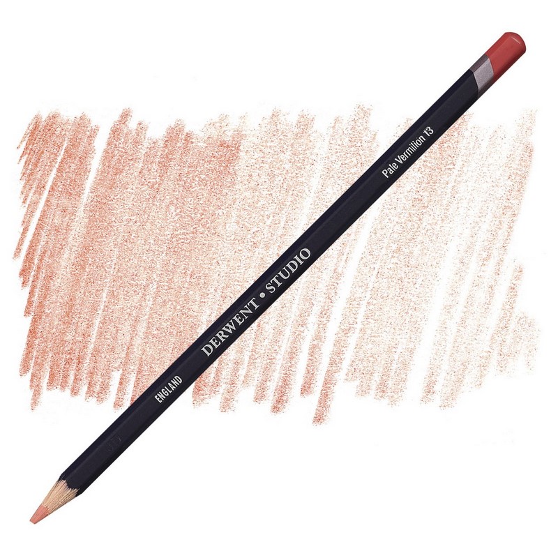 Umělecká pastelka DERWENT Studio, Pale Vermilion