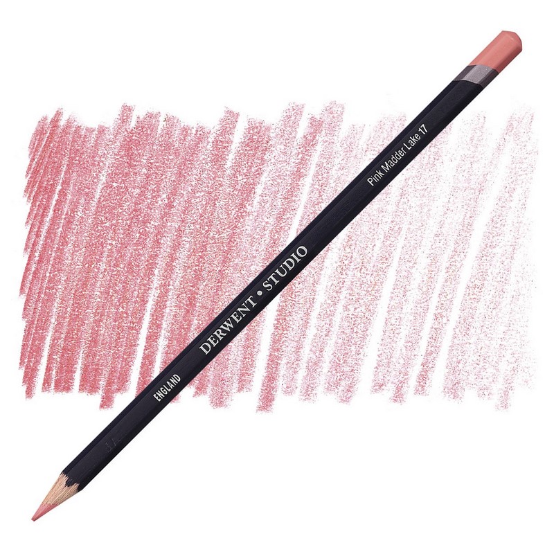 Umělecká pastelka DERWENT Studio, Pink Madder Lake