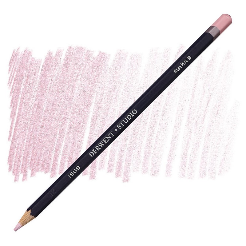 Umělecká pastelka DERWENT Studio, Rose Pink