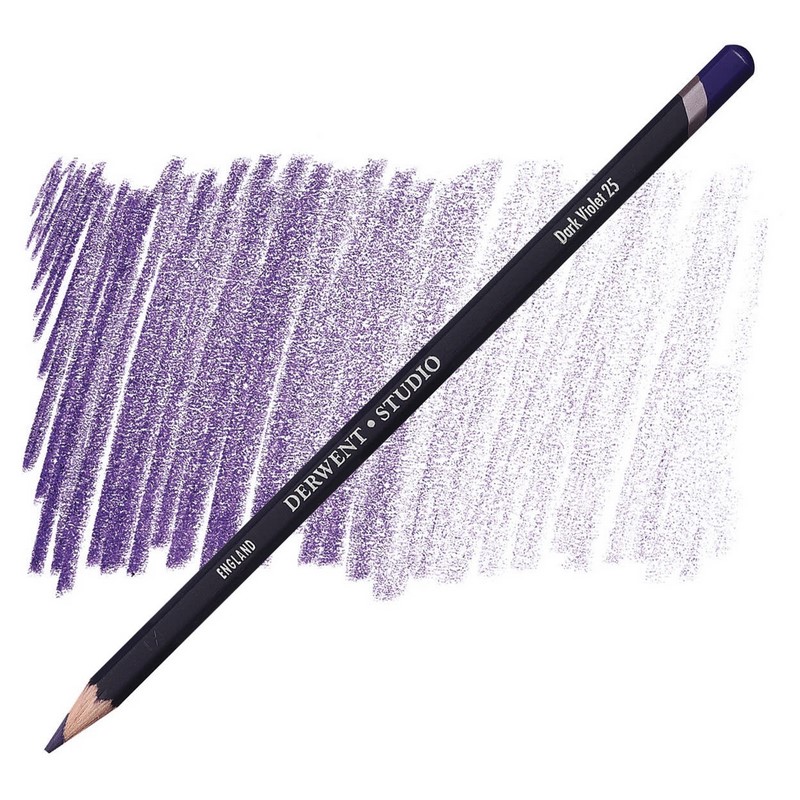 Umělecká pastelka DERWENT Studio, Dark Violet
