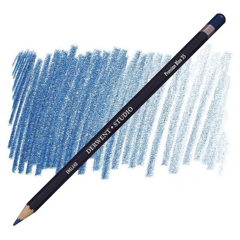 Umělecká pastelka DERWENT Studio, Prussian Blue
