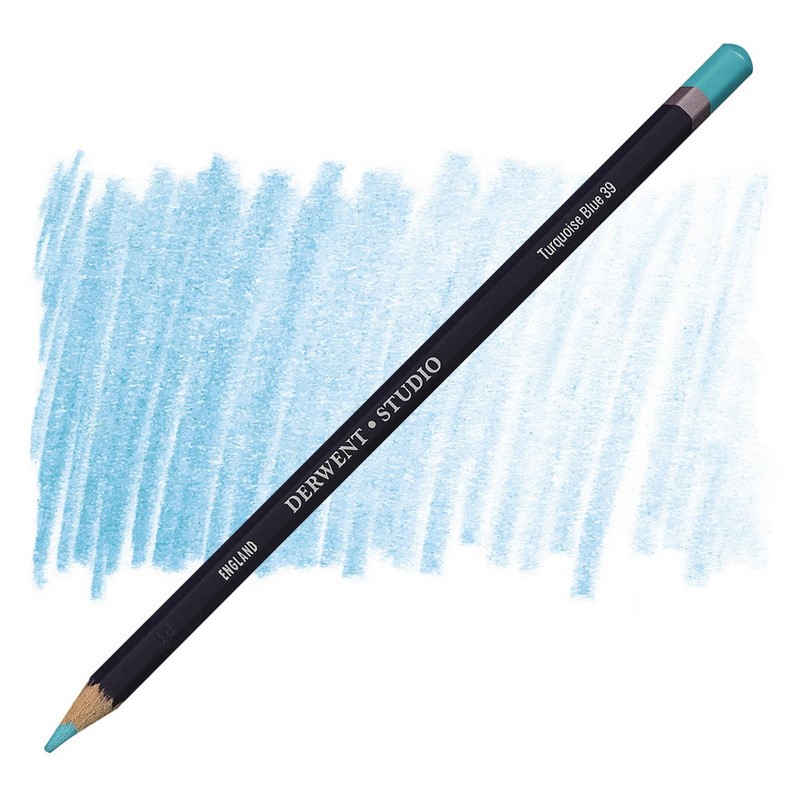 Umělecká pastelka DERWENT Studio, Turquoise Blue