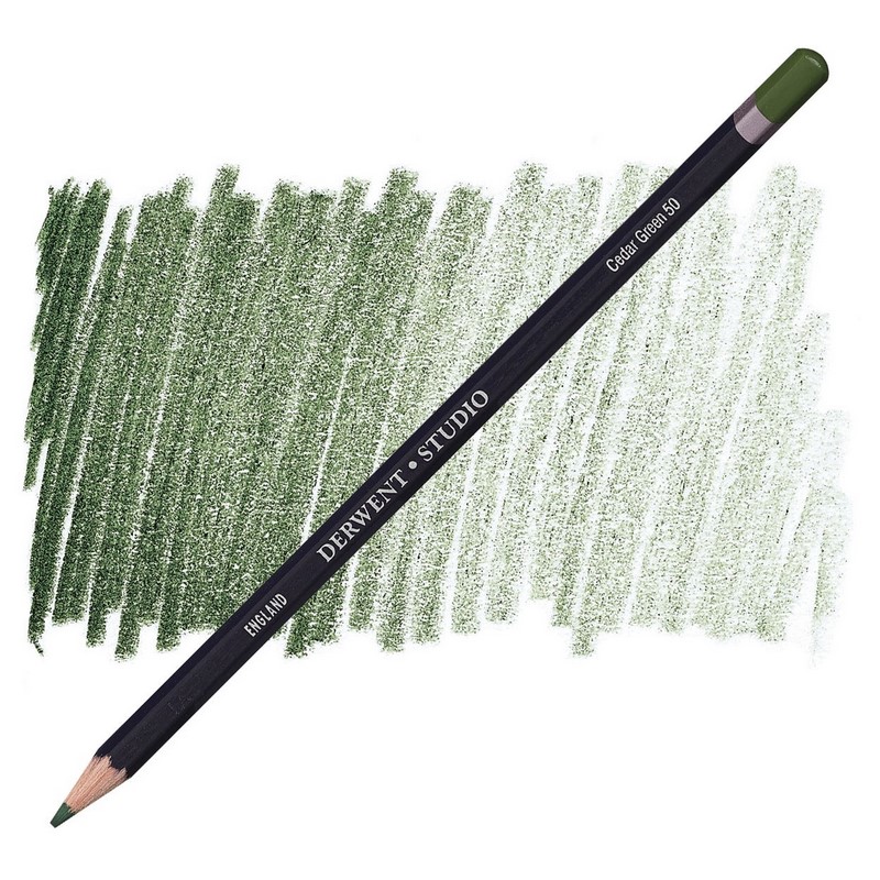 Umělecká pastelka DERWENT Studio, Cedar Green