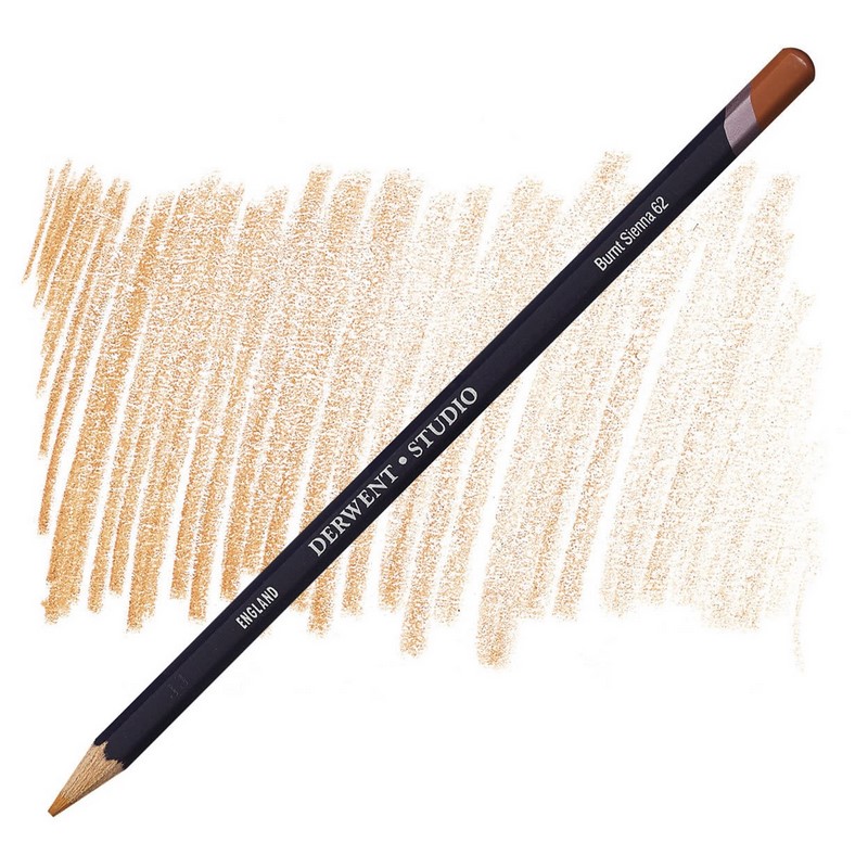 Umělecká pastelka DERWENT Studio, Burnt Sienna