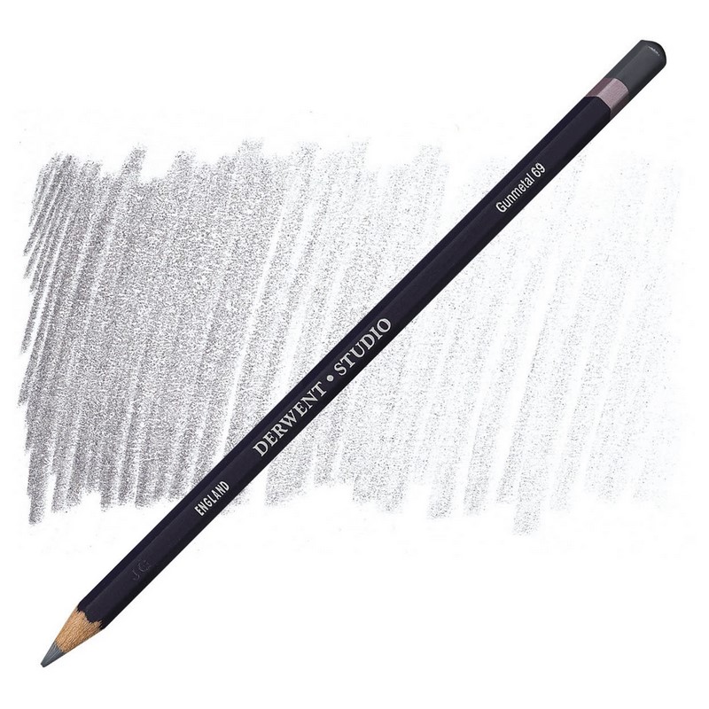 Umělecká pastelka DERWENT Studio, Gunmetal