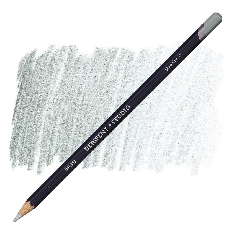 Umělecká pastelka DERWENT Studio, Silver Grey