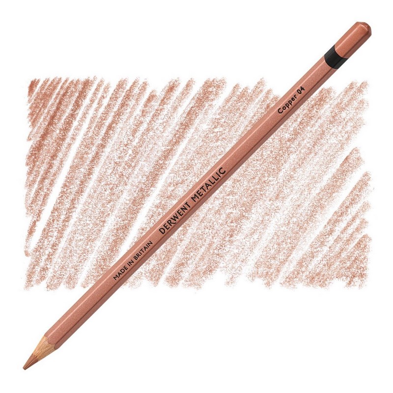 Metalická pastelka DERWENT Metallic, Copper