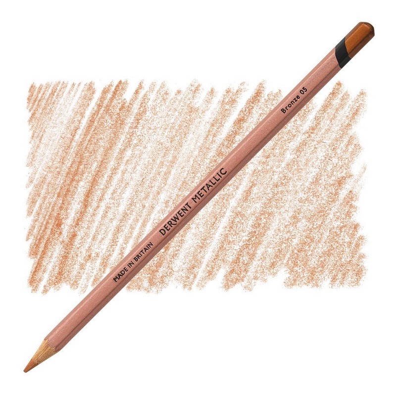 Metalická pastelka DERWENT Metallic, Bronze