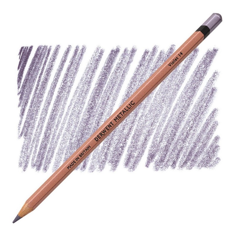 Metalická pastelka DERWENT Metallic, Violet
