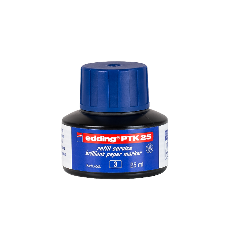 Inkoust EDDING PTK 25 pro popisovače na papír, modrý