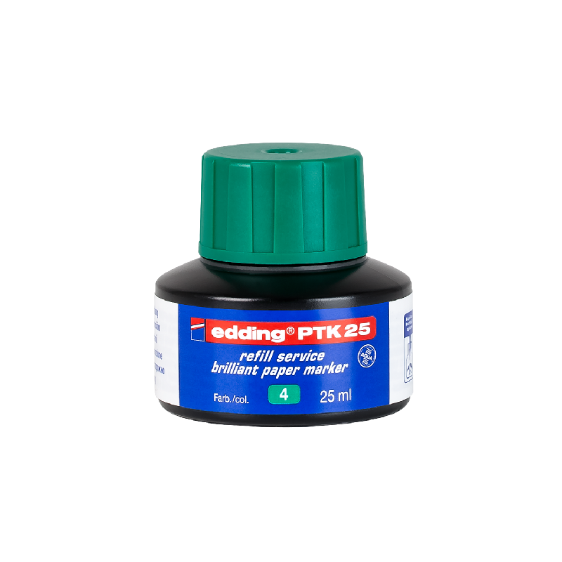 Inkoust EDDING PTK 25 pro popisovače na papír, zelený