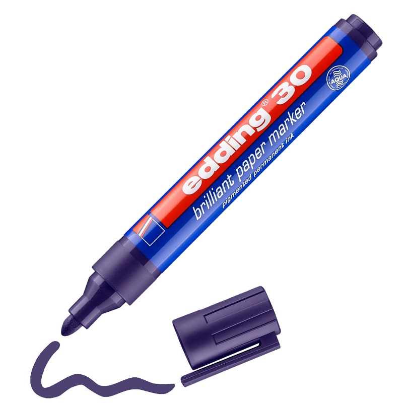 Popisovač na flipchart EDDING 30, fialový