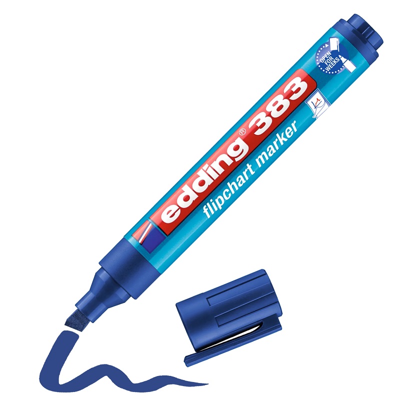 Popisovač na flipchart EDDING 383, modrý