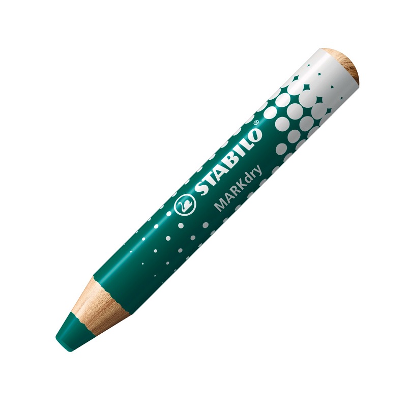 Pastelka STABILO MARKdry na bílé tabule a flipchart, zelená