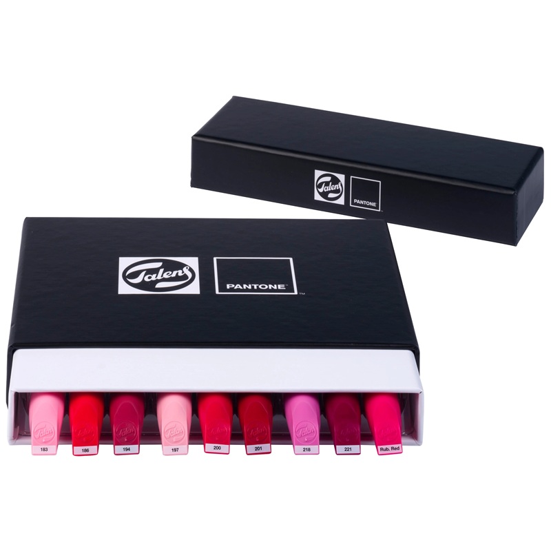 ROYAL TALENS Pigmentové fixy PANTONE Duo Tip, 9 ks Cool Red