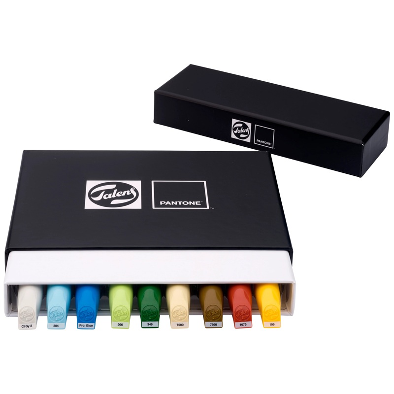 ROYAL TALENS Pigmentové fixy PANTONE Duo Tip, 9 ks Nature