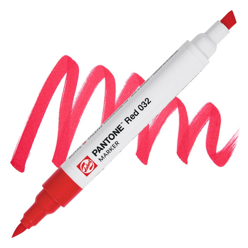ROYAL TALENS Pigmentový fix PANTONE Duo Tip, 902 Red