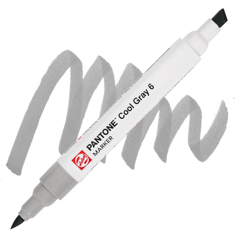 ROYAL TALENS Pigmentový fix PANTONE Duo Tip, 924 Cool Gray 6
