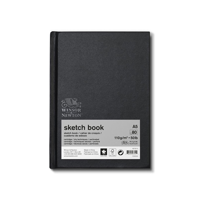 Skicář WINSOR & NEWTON Sketch Book, A5 80 listů