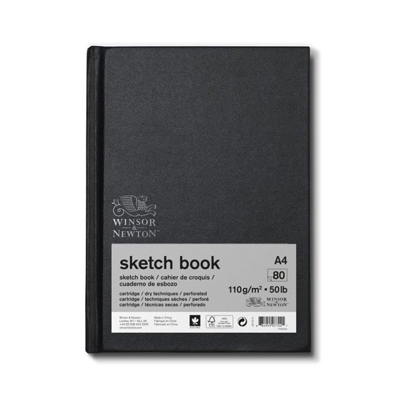 Skicář WINSOR & NEWTON Sketch Book, A4 80 listů
