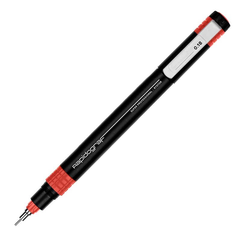 Technické pero RYSTOR Rapidograf 0,18mm