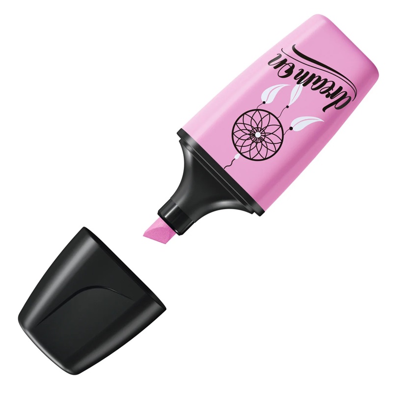 Zvýrazňovač STABILO BOSS MINI, pastel fuchsiový