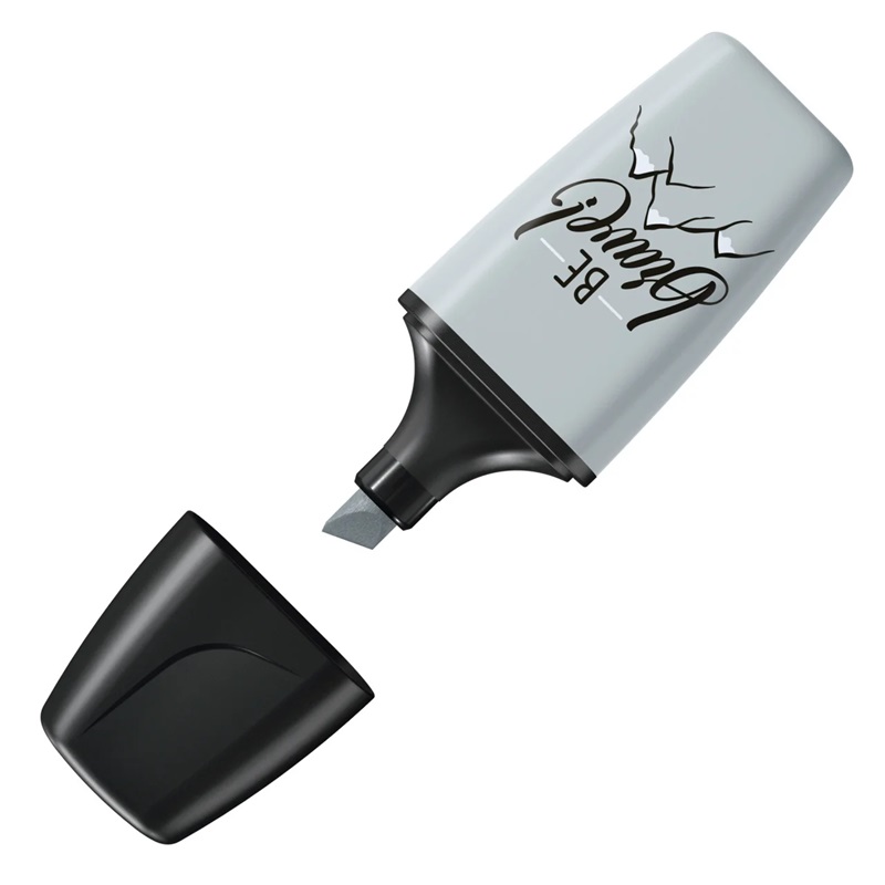 Zvýrazňovač STABILO BOSS MINI, pastel šedý
