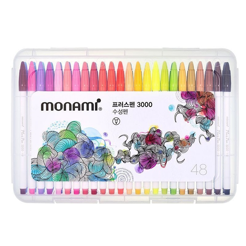 MONAMI popisovač Pen Plus 3000, sada 48ks
