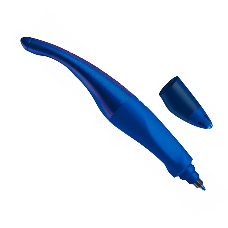 Gelový roller STABILO EASYoriginal Holograph pro leváky, modrý