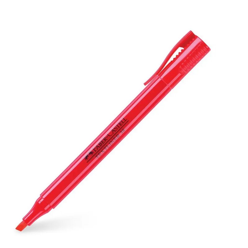 FABER-CASTELL zvýrazňovač Textliner 38, červený