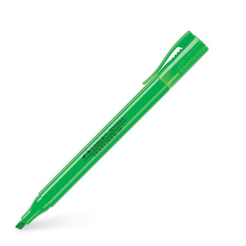 FABER-CASTELL zvýrazňovač Textliner 38, zelený