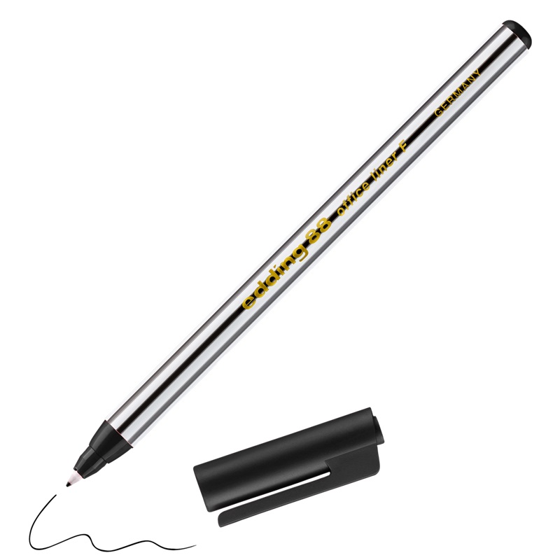 Liner EDDING 88 na papír F, černý