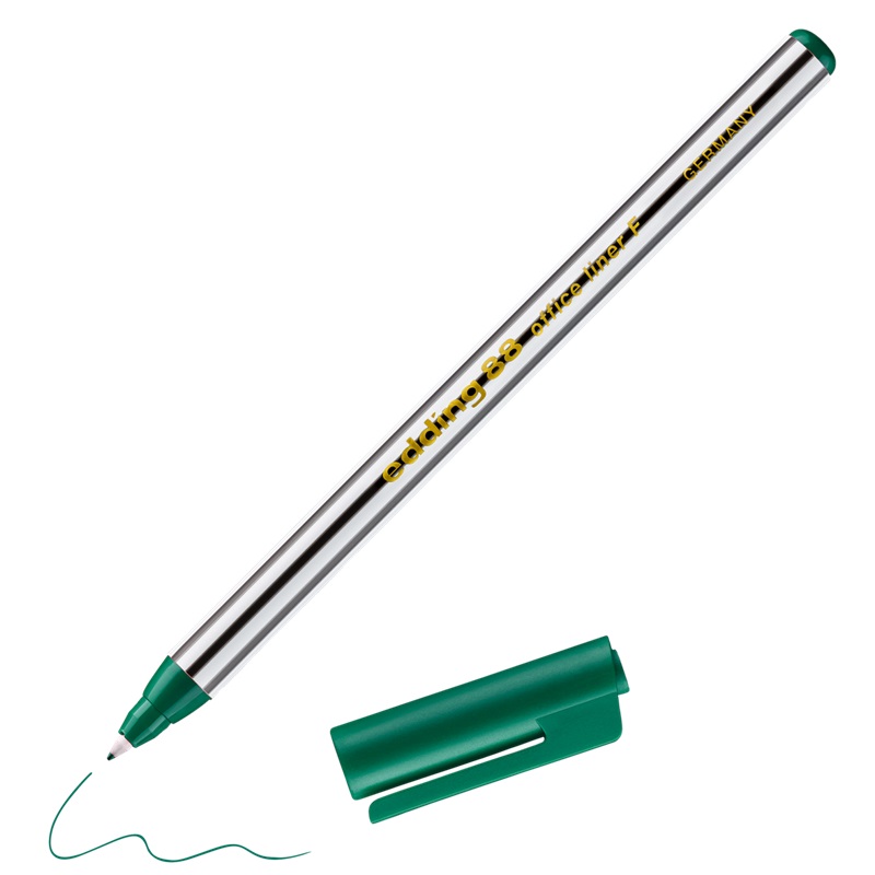 Liner EDDING 88 na papír F, zelený