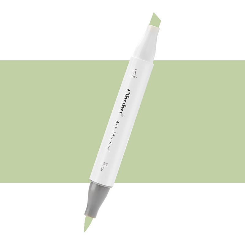 Lihová fixa OHUHU oboustranná Brush & Chisel, G230 Willow