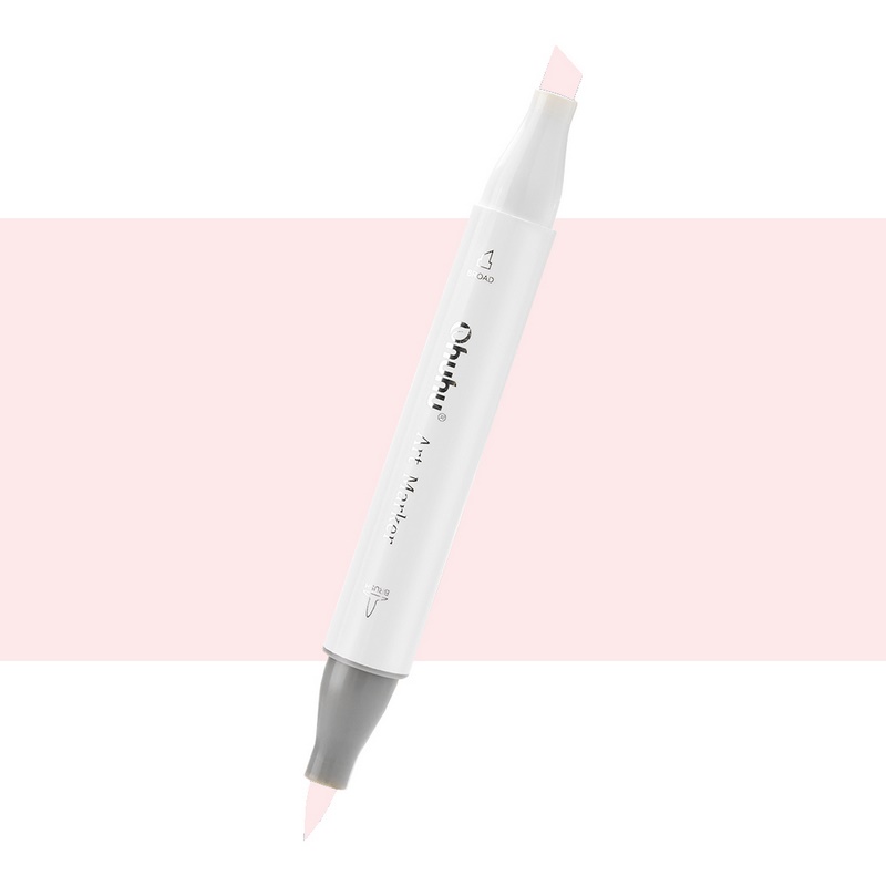 Lihová fixa OHUHU oboustranná Brush & Chisel, R29 Pear